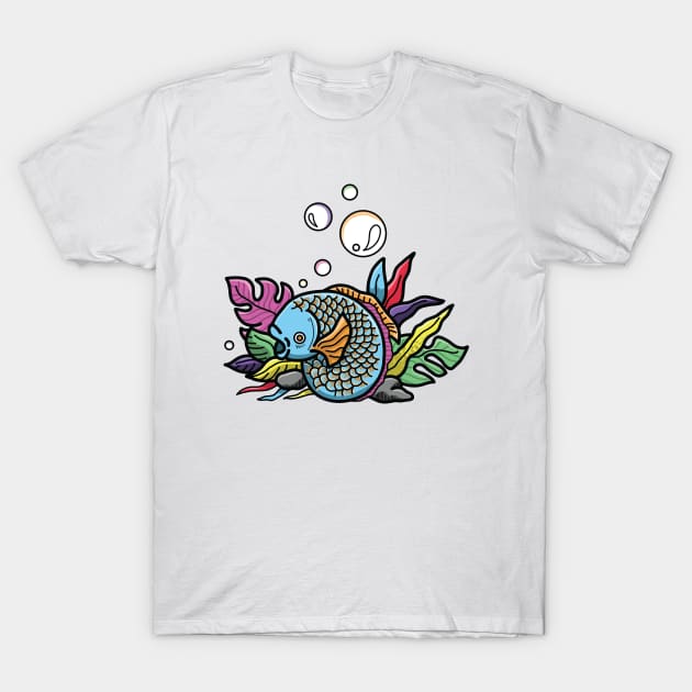 FISHY FISH T-Shirt by zendesign